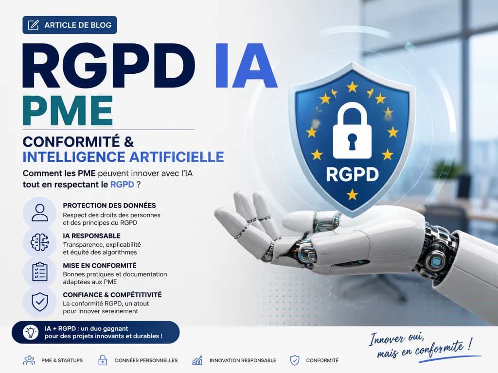 RGPD et IA : ce que votre PME doit savoir avant de se lancer